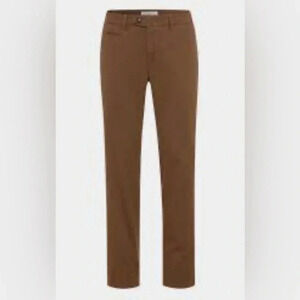 BRAX Ernesto camel peach comfortable casual lightweight 2 pocket chino pants 34